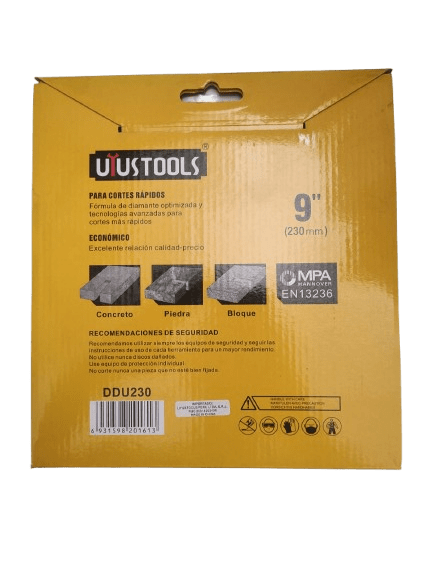 DISCO DIAMOND 9 (230MM) SECO UYUSTOOLS 1